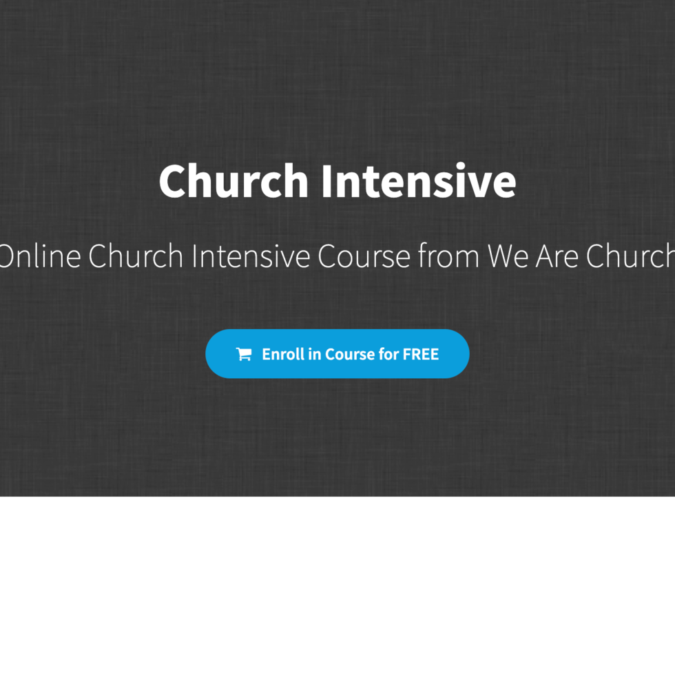 Church-Intensive-Basic-Church